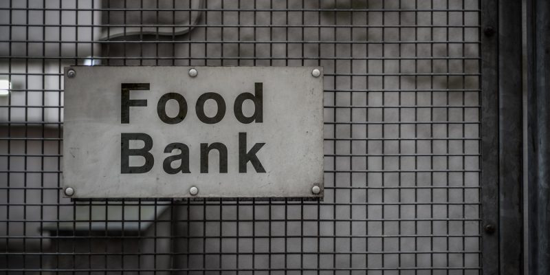 Food Bank Sign