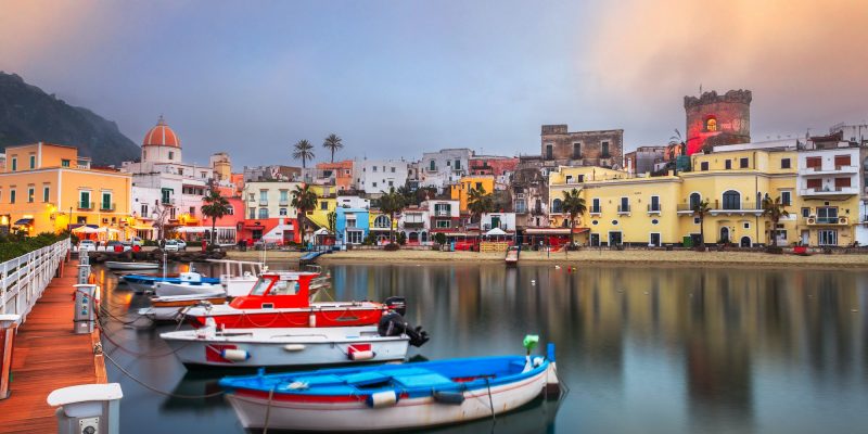 Forio, Ischia, Italy on the Water